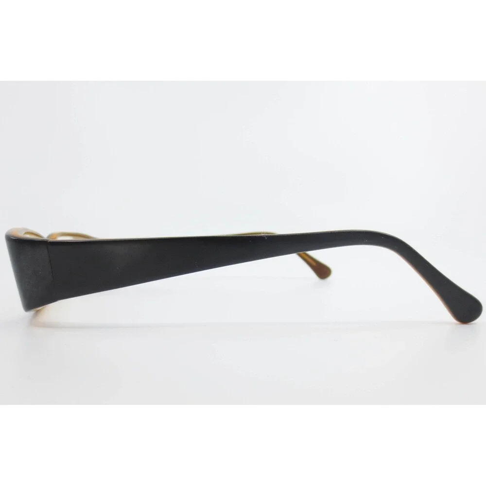 Blossom BK Black Rectangular Eyeglass Frames 50-16-130 Modern Minimalist Eyewear